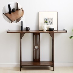 102*29*83cm Console Table Long Sofaside Table Plant Photo Display Storage