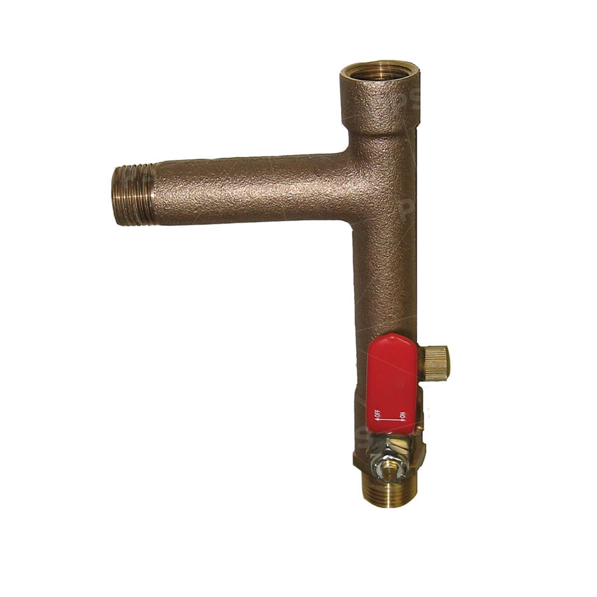 Midline valve Expansion Tank Isolator Valve with Drain, 1/2 in. MIP x FIP (5 PK) gallery
