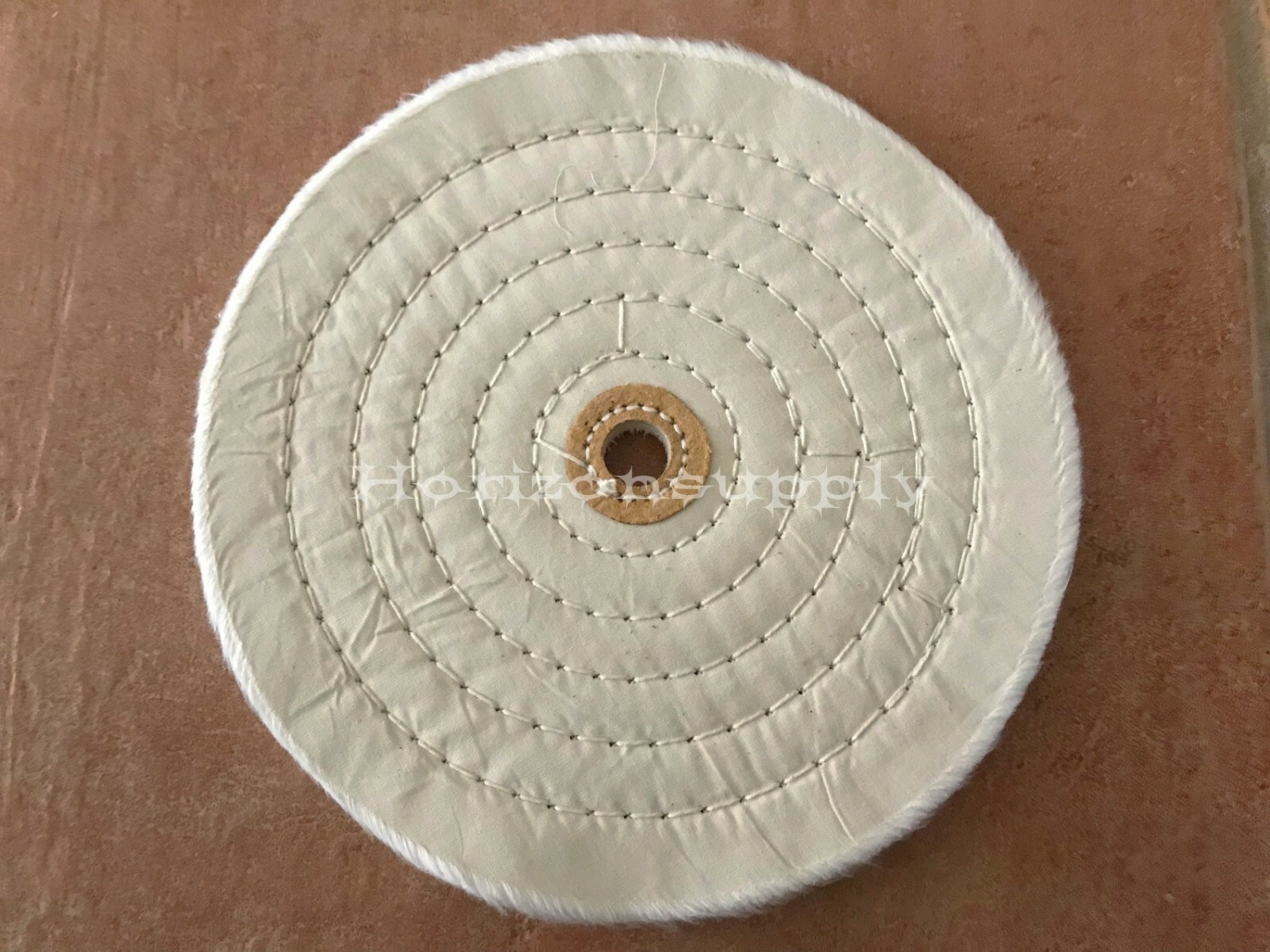 New 8" x 5/8" Buffing Polishing Soft Wheel Arbor Buffer Polish 1/2" thick gallery