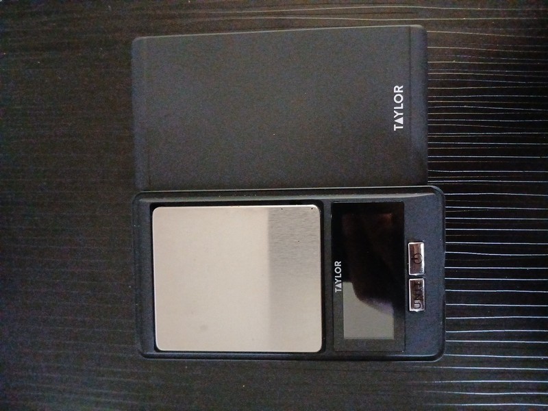 Taylor High-Precision Digital Portioning Scale with Cover, 16OZ/500G, Black gallery