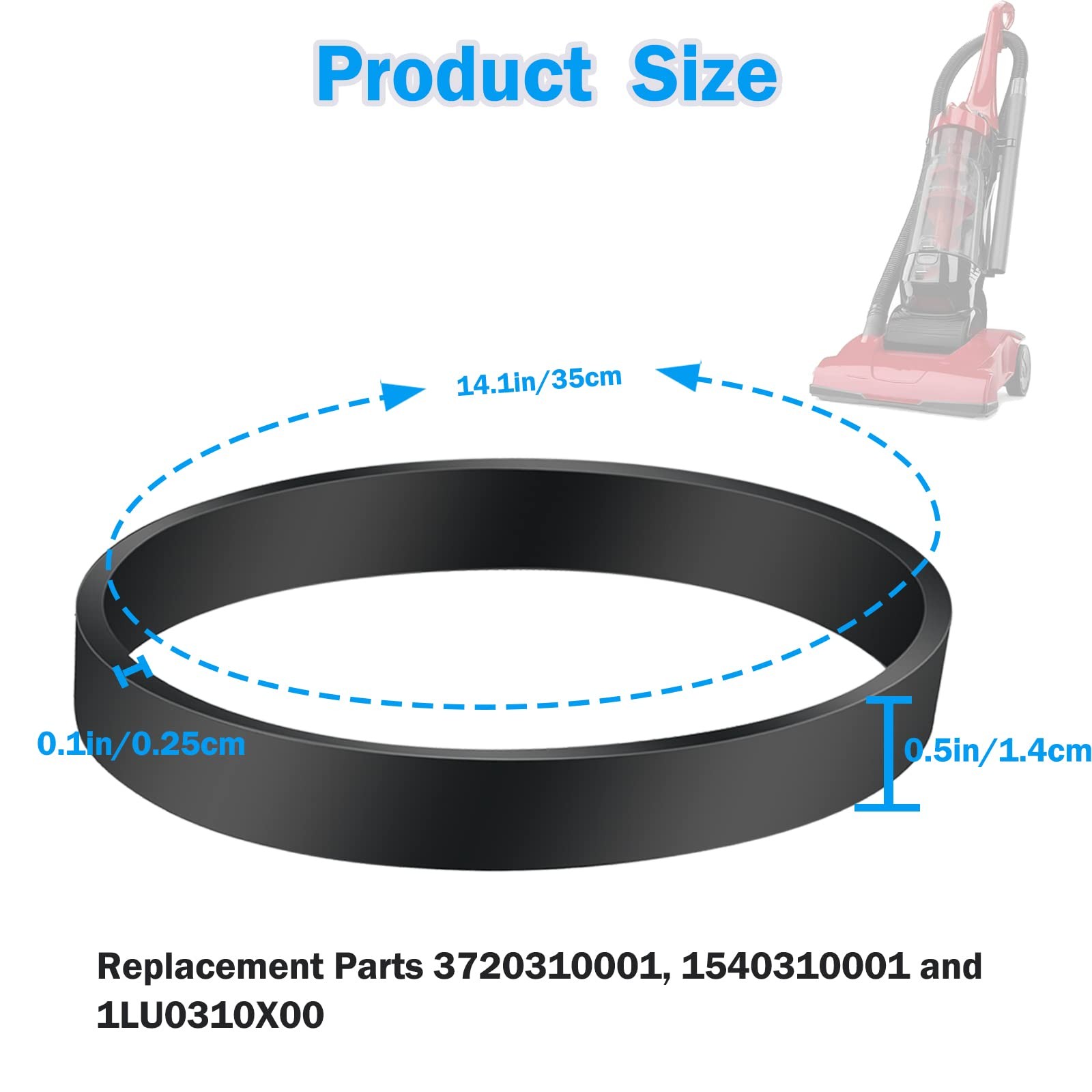 Vacuum Belt Replacement for Dirt Devil Style 4/5... gallery