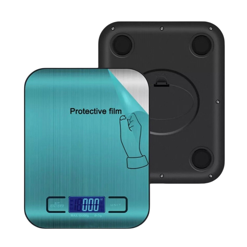5KG Food Kitchen Scale, Digital Grams & Ounces for Weight Loss, Cooking, Backlit gallery