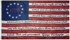 1776 George Washington 2nd Amendment 3′ x 5′ Flag USA Liberty Betsy Ross Banner