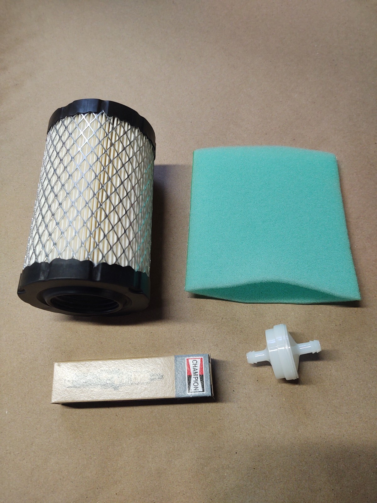 Tune Up Filter Service Kit for Troy Bilt Pony with 15.5hp Powerbuilt Briggs gallery