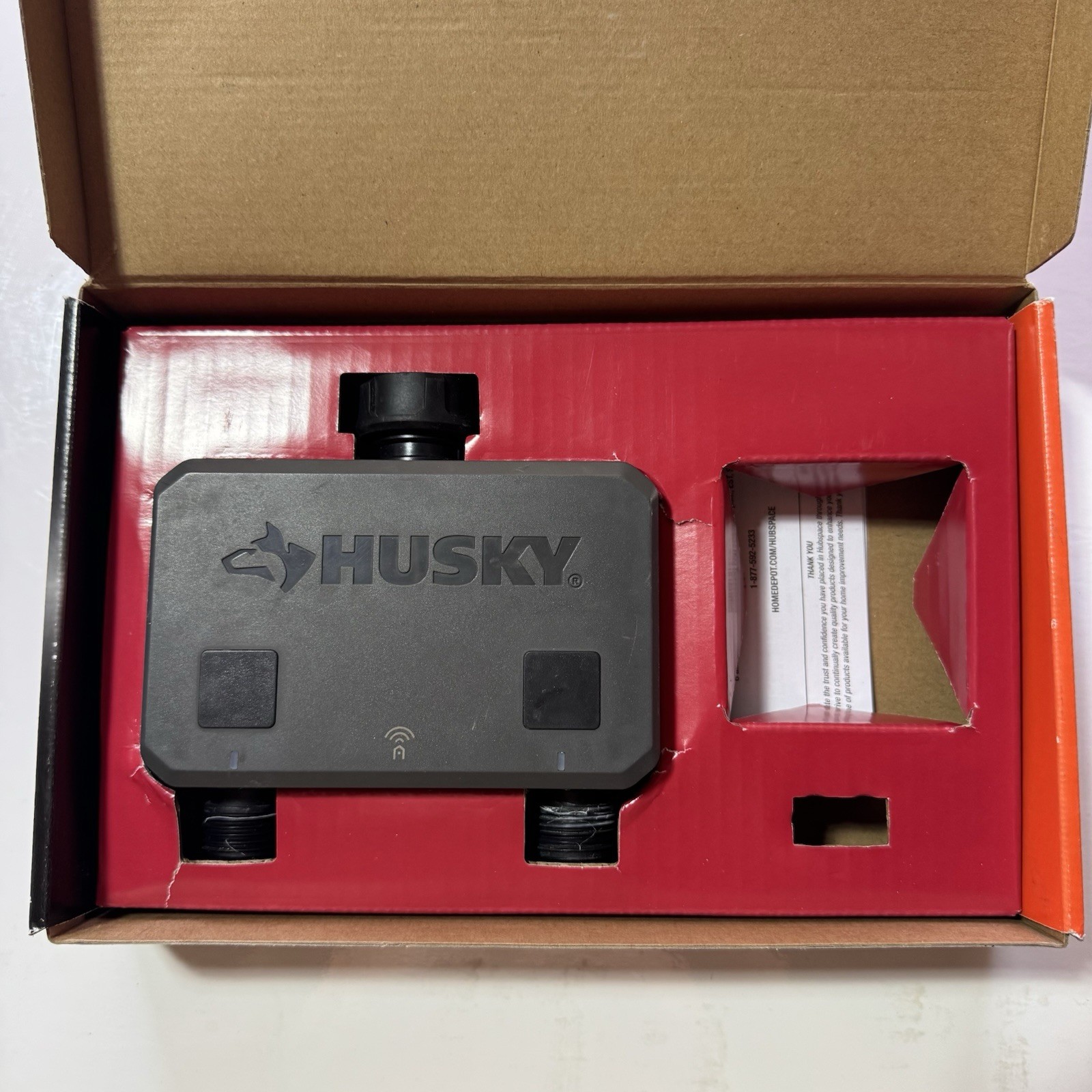 Husky Smart 2-Port Watering Timer Bluetooth Sprinkler Irrigation No Plug gallery