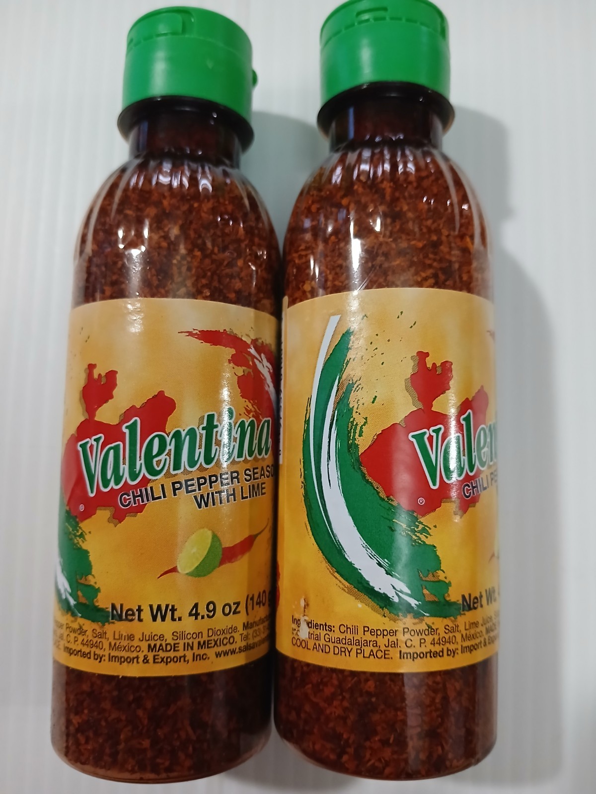 VALENTINA CHILLI PEPPER SEASONING WHIT LIME 4.9 OZ EACH. SET OF 2 gallery