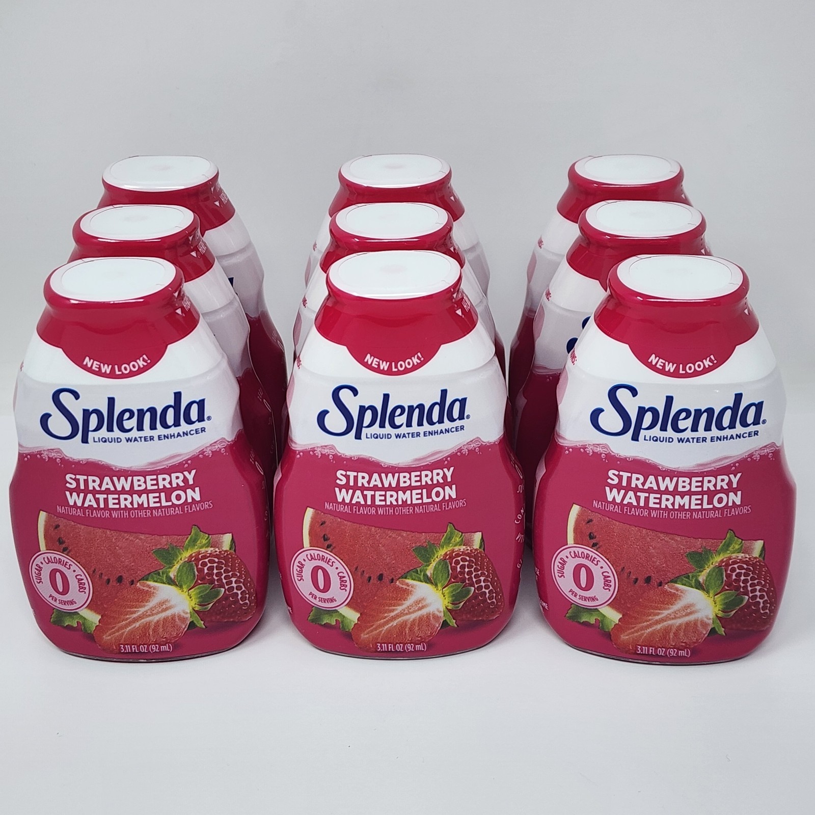 Splenda Liquid Water Enhancer Strawberry Watermelon 3.11 oz (9 Pack) Exp 03/2027 gallery