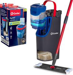 O-Cedar H2Pro Flat Mop System | Quick Everyday Cleaning | Dual-Tank Fresh Water