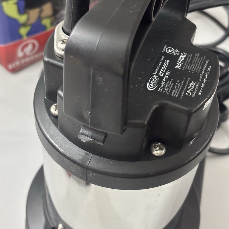 5500 GPH Pond Waterfall Pump Energy Efficient Big Frog Eco Drive Anjon BFED5500 gallery