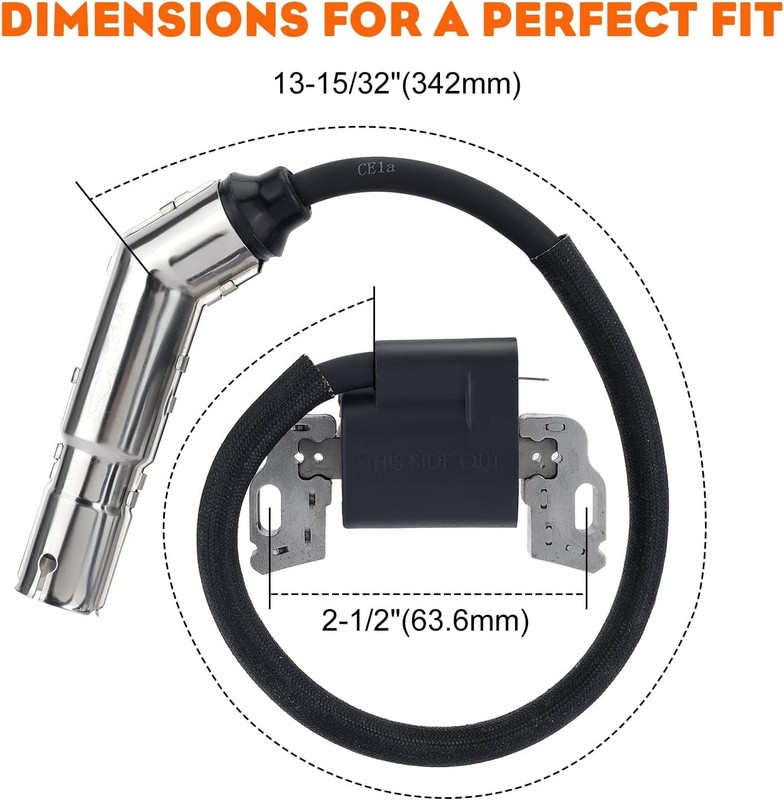 595304 Ignition Coil for Craftsman MTD Troy-Bilt Lawn Mower Magneto Armature gallery