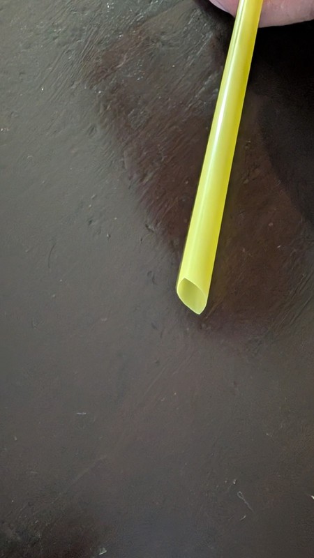 Yellow Individually Wrapped Disposable Drinking Straws - Pack of 100 gallery