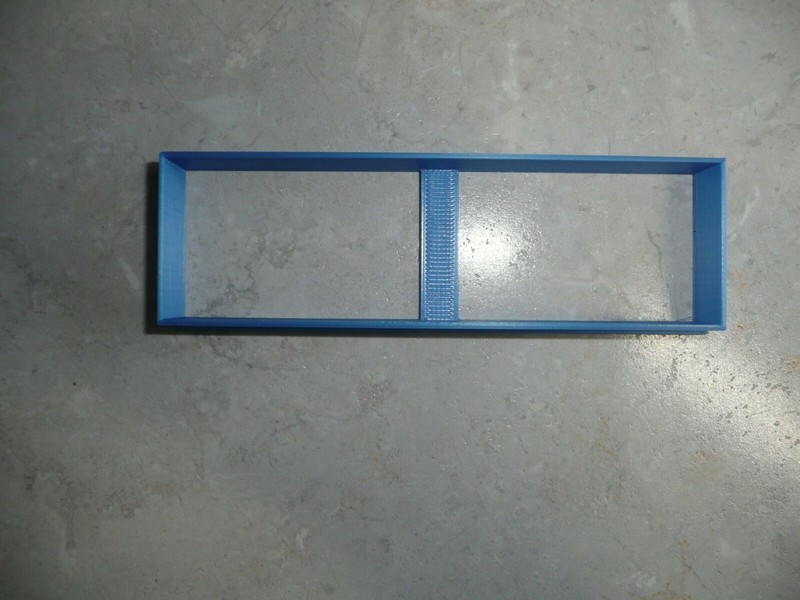 RECTANGLE OUTLINE LONG SHAPE QUADRILATERAL SPECIAL COOKIE CUTTER USA PR3374 gallery