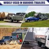 48" Trailer Safety Cables,elf-Coiling 48 inches (Length only) 48"-5/16"D-Black gallery