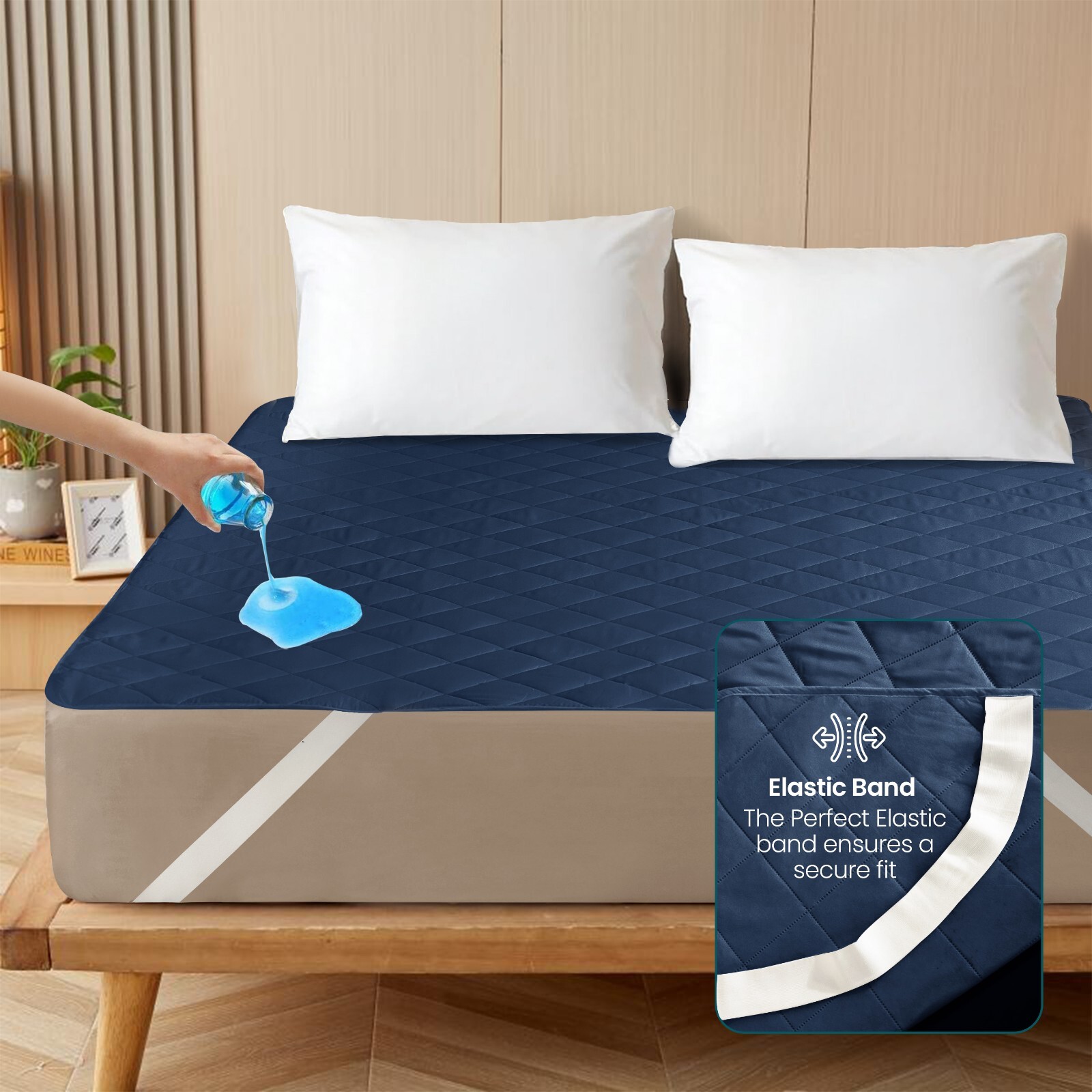 Waterproof Mattress Protector Cover Quilted Mattress Protector Pad Waterproof gallery