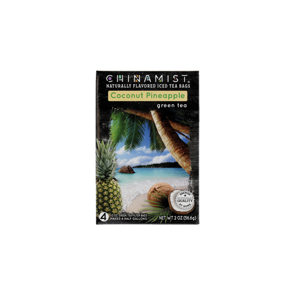 China Mist Coconut Pineapple Iced Tea Bags, 4-Count Box gallery