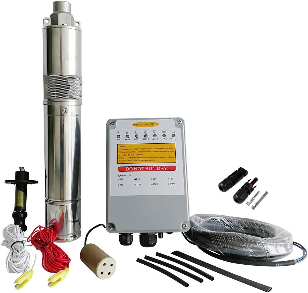 540W Solar Water Pump with 3-Year Warranty | 3" Stainless Steel Deep Well Kit gallery