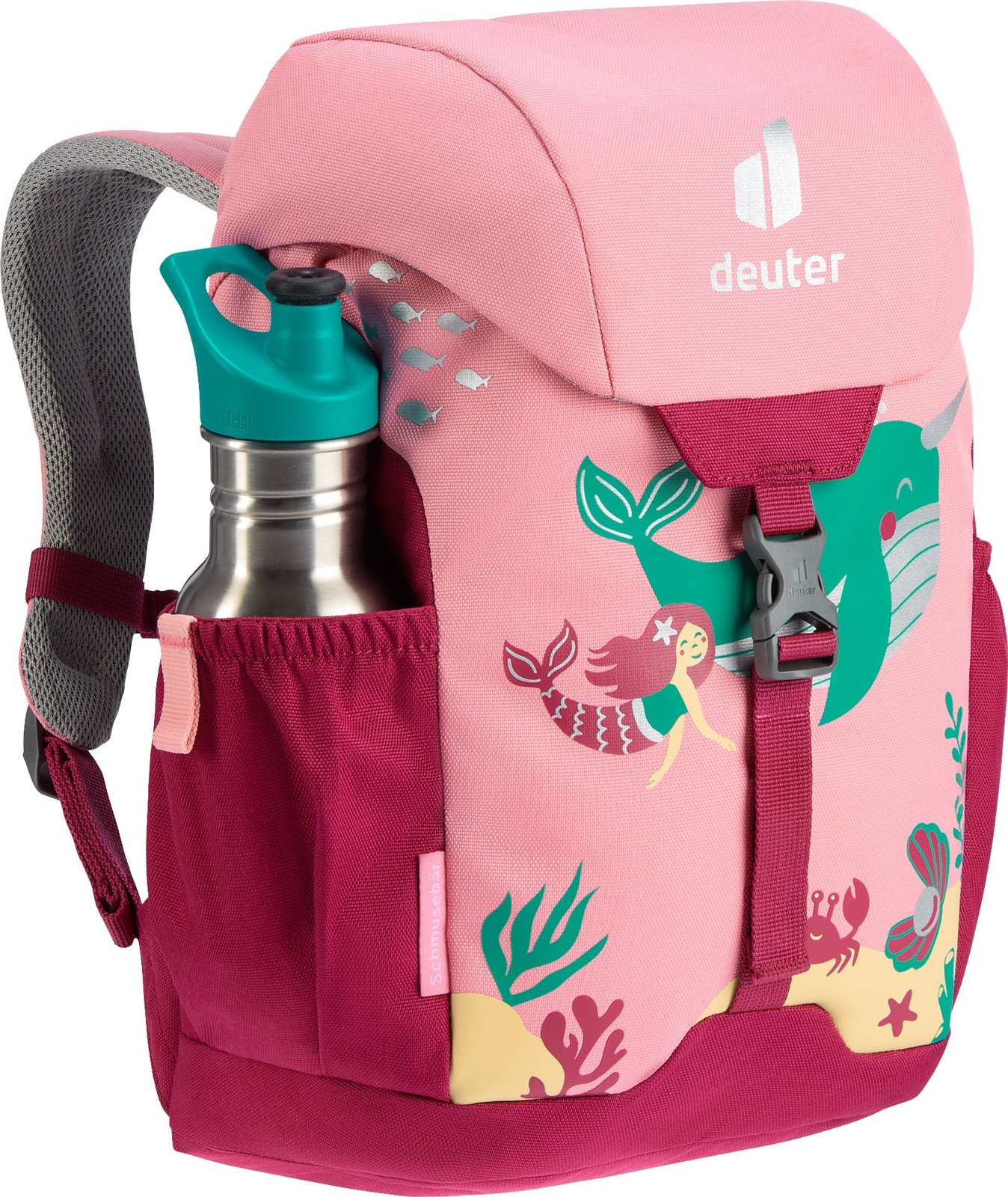 Deuter Schmusebar Kid's Hiking Backpack, Blossom/Raspberry 4