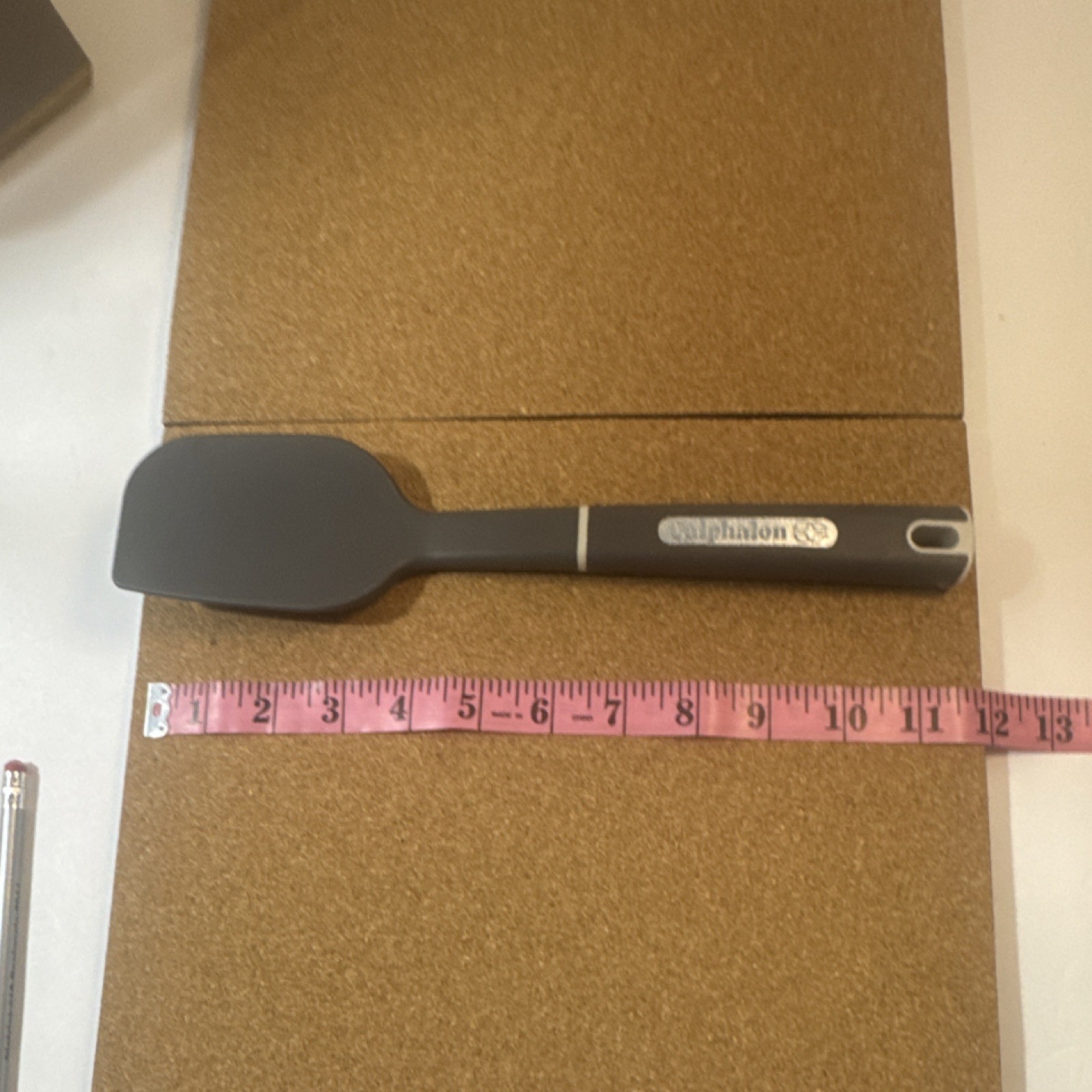 Calphalon Gray Plastic Spatula Cooking Utensil Solid Handle Single Item 0570417 gallery