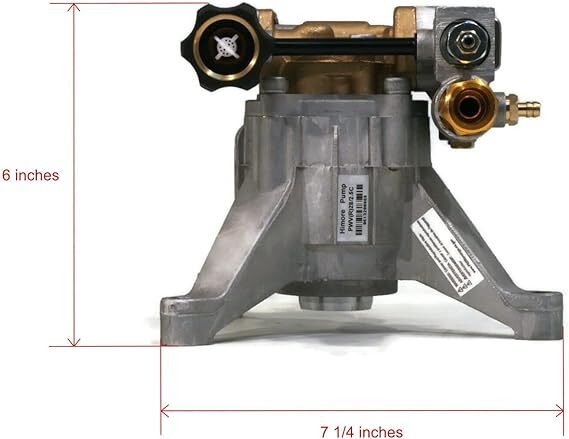 Power Pressure Washer Water Pump For Powerstroke 2700 PSI Honda GCV160 Motor NEW gallery