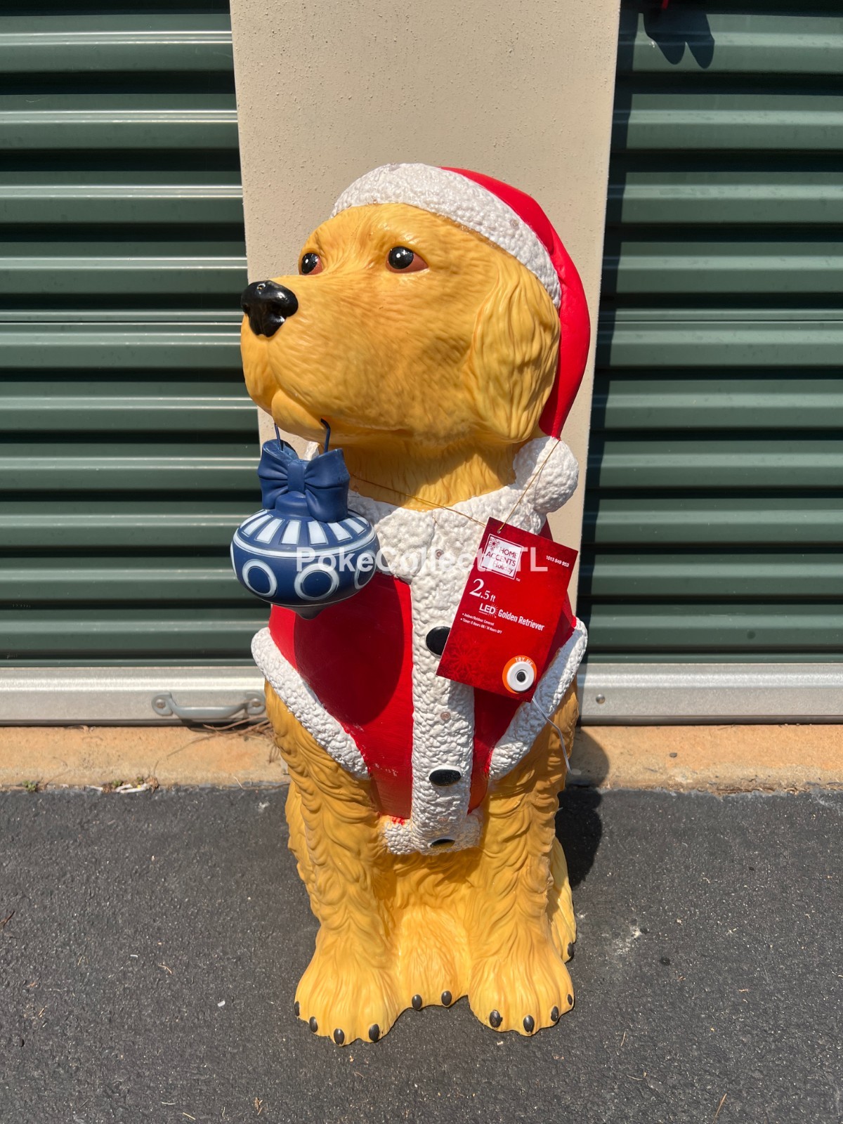 *NEW* 2.5 ft LED Golden Retriever Christmas Blow Mold Home Depot 2025 gallery