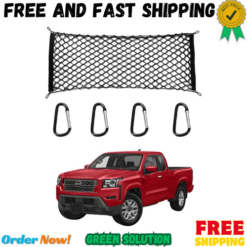 for Nissan Frontier Envelope Style Truck Bed Cargo Net - Fits 201 gallery