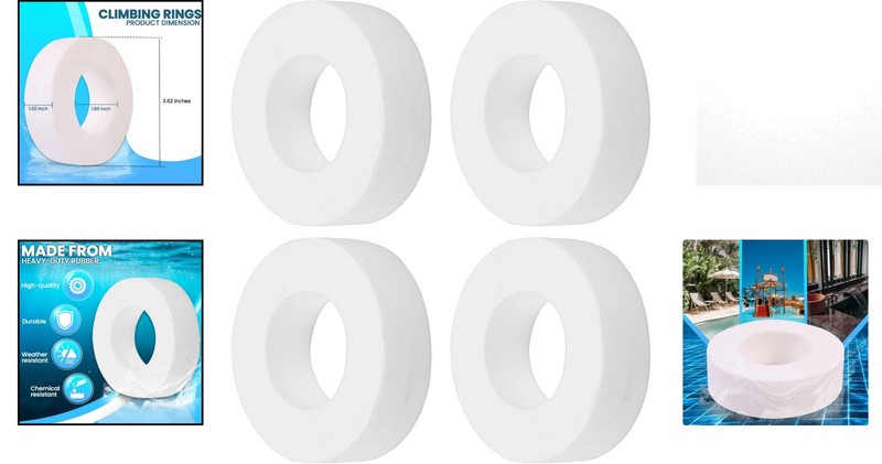 High-Quality Rubber Climbing Ring Set - Fits Dolphin Models M200 to DX6 gallery