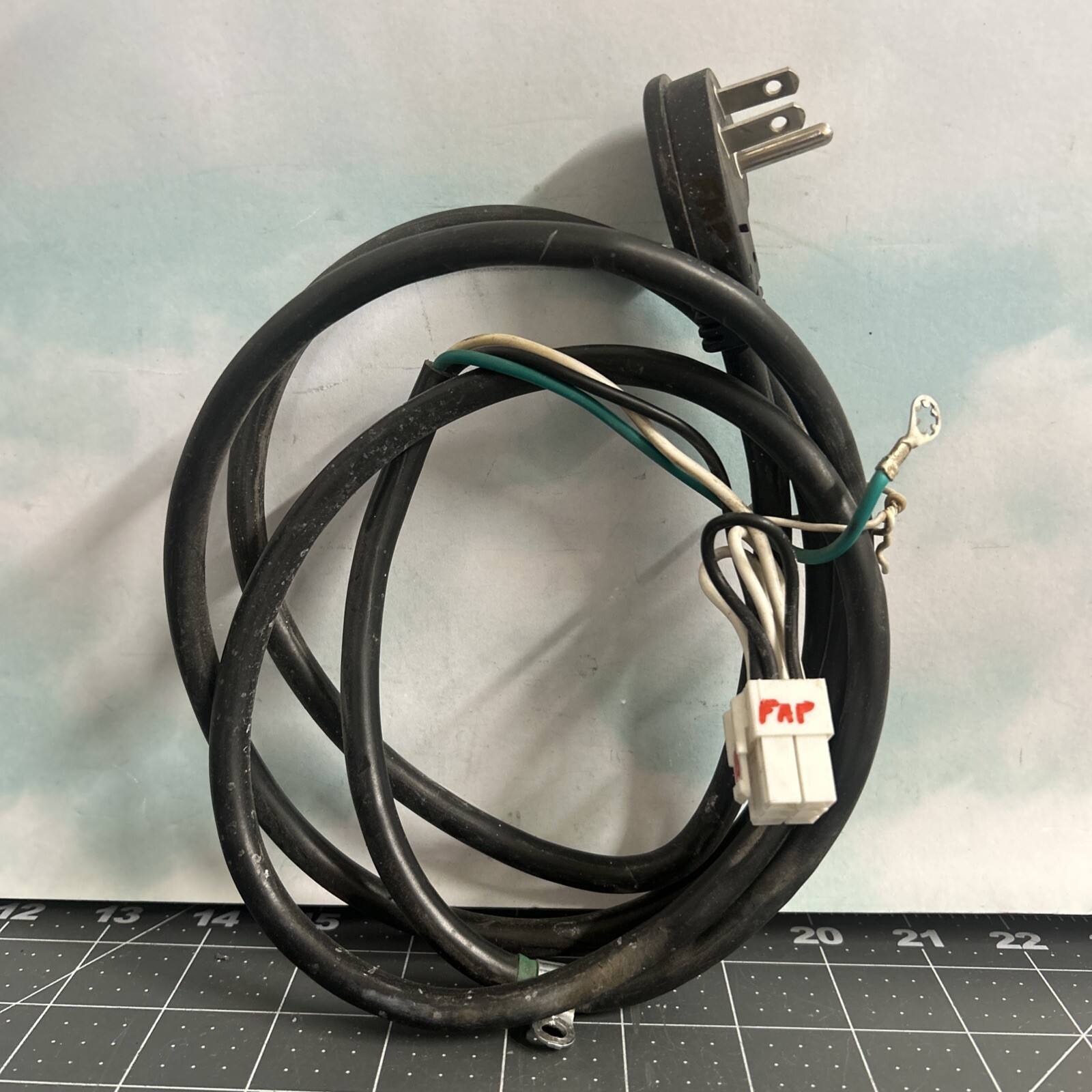 F2 Genuine OEM GE Refridgerator Power Cord PART# WR23X10744 FREE SHIPPING gallery