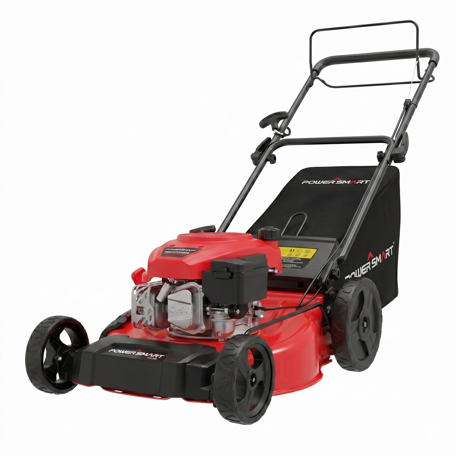 PowerSmart 21" Self-Propelled Gas Lawn Mower | 170cc OHV Engine | Ink gallery