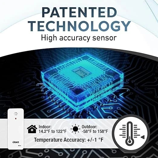 Indoor Outdoor Thermometer Wireless Outdoor Thermometer Digital Thermometer Gaug gallery
