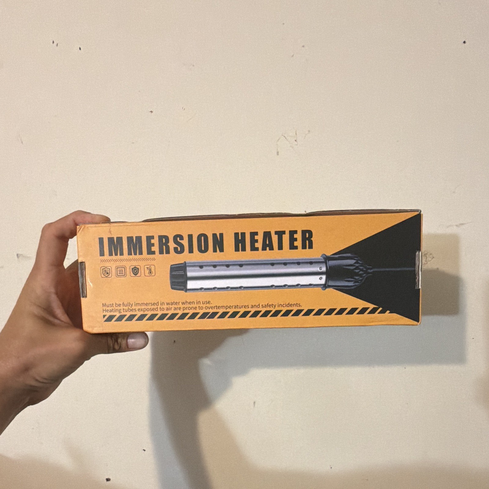 Immersion Heater 2000W 110V Corded Electric with Digital Thermometer gallery