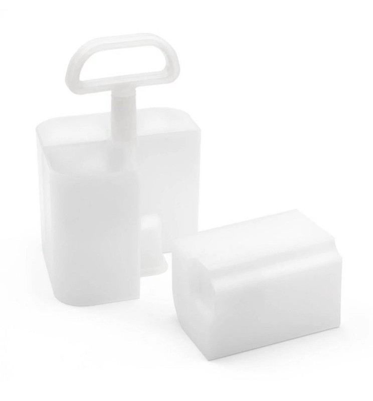 Target Removable Compartment Caddy w/Handle - Clear/White - NEW gallery