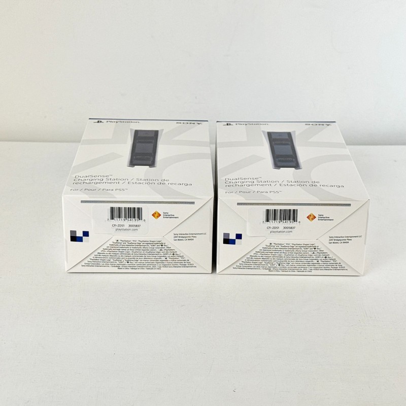 2Pcs - Sony Playstation 5 (PS5) DualSense Charging Station - BOX ONLY gallery