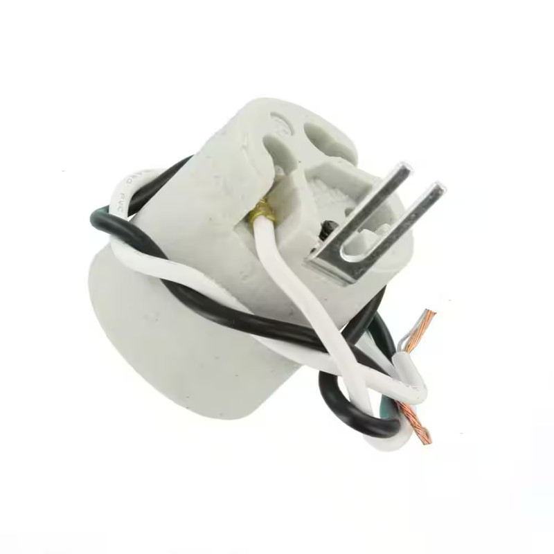 660W Medium Base One-Piece Single Circuit Keyless Bracket Mount Unglazed Porcela gallery