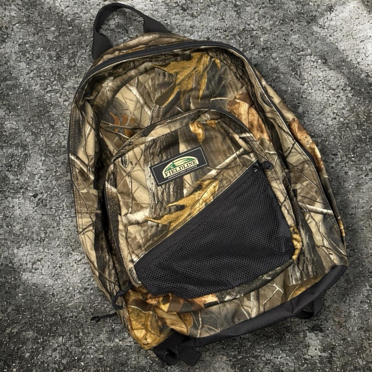 Realtree Camp Backpack with Black Accents