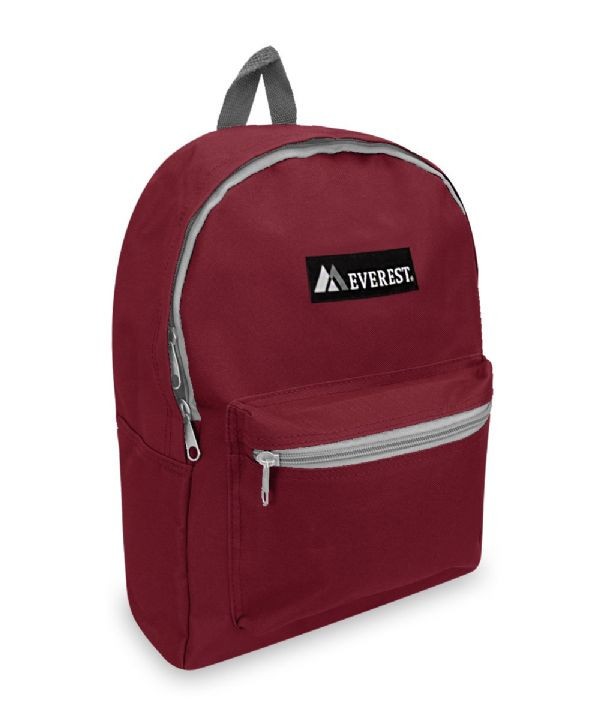 Everest Classic Backpack 15 Inch lightweight, durable, and spacious. Case Pack 6 2