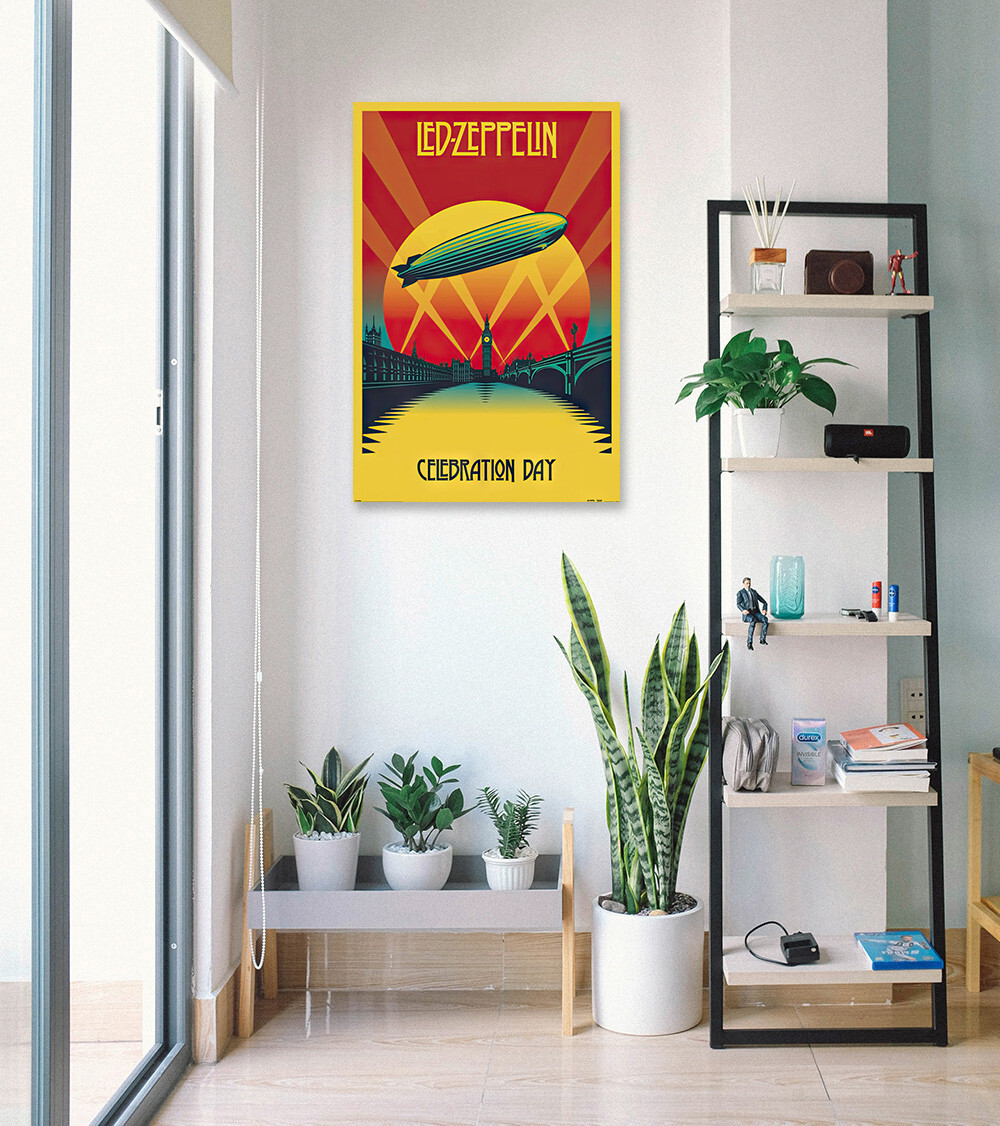 Led Zeppelin - Music / Movie Poster (Celebration Day) (Size: 24" x 36") gallery