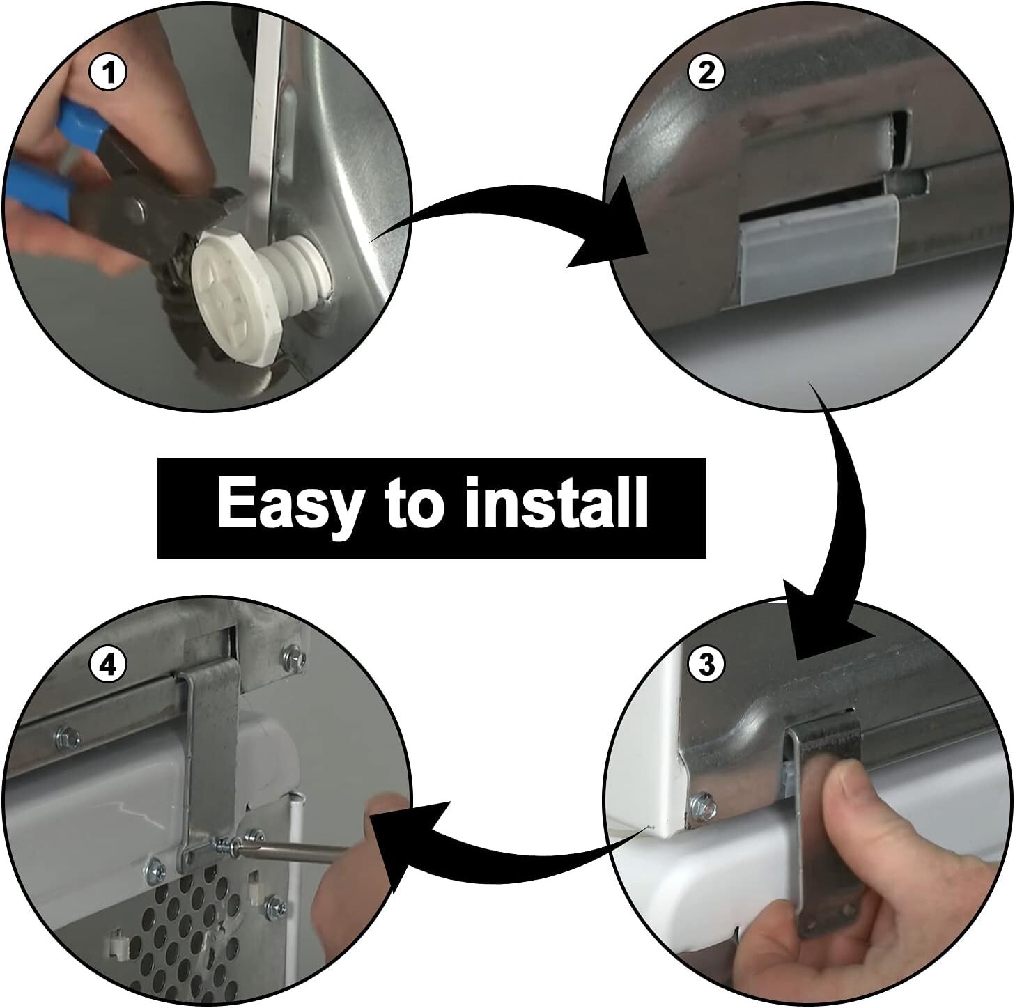 For Whirlpool Dryer Stacking Kit W10869845 W10298318RP AP6047938 PS3407625 gallery
