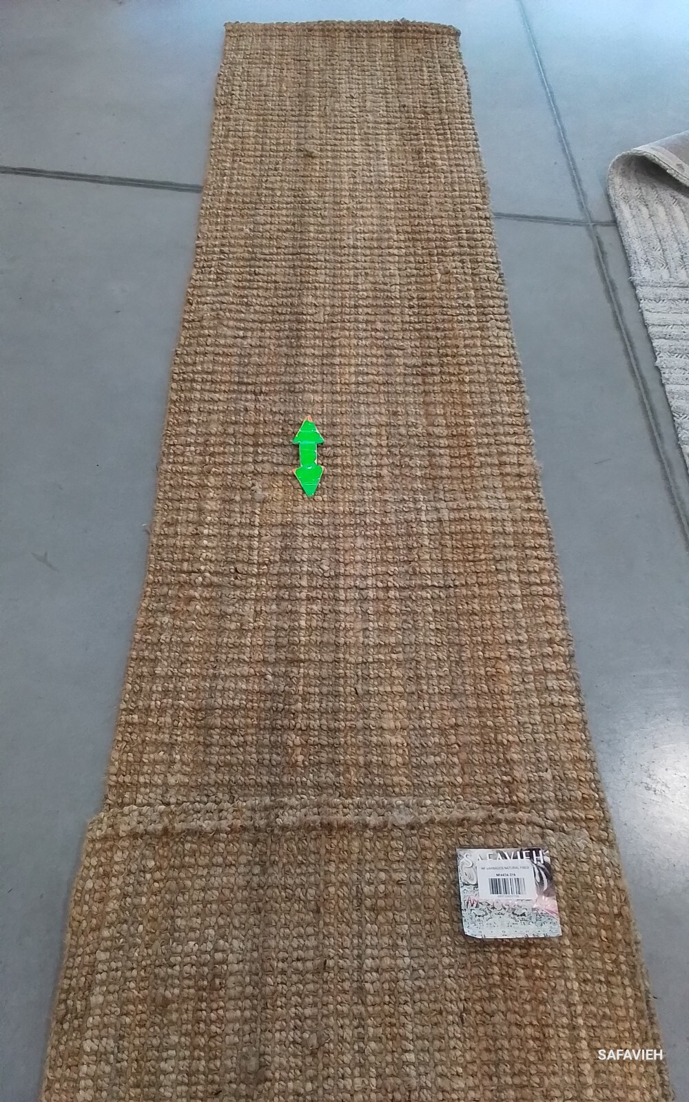 NATURAL 2'-6" x 16'-0" Broken Thread Rug, Reduced Price 1172767639 NF447A-216 gallery