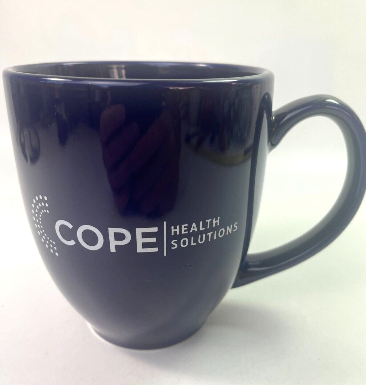 COPE Health Solutions Coffee Mug Los Angeles CA Health Consultant 14 oz Blue B63 gallery