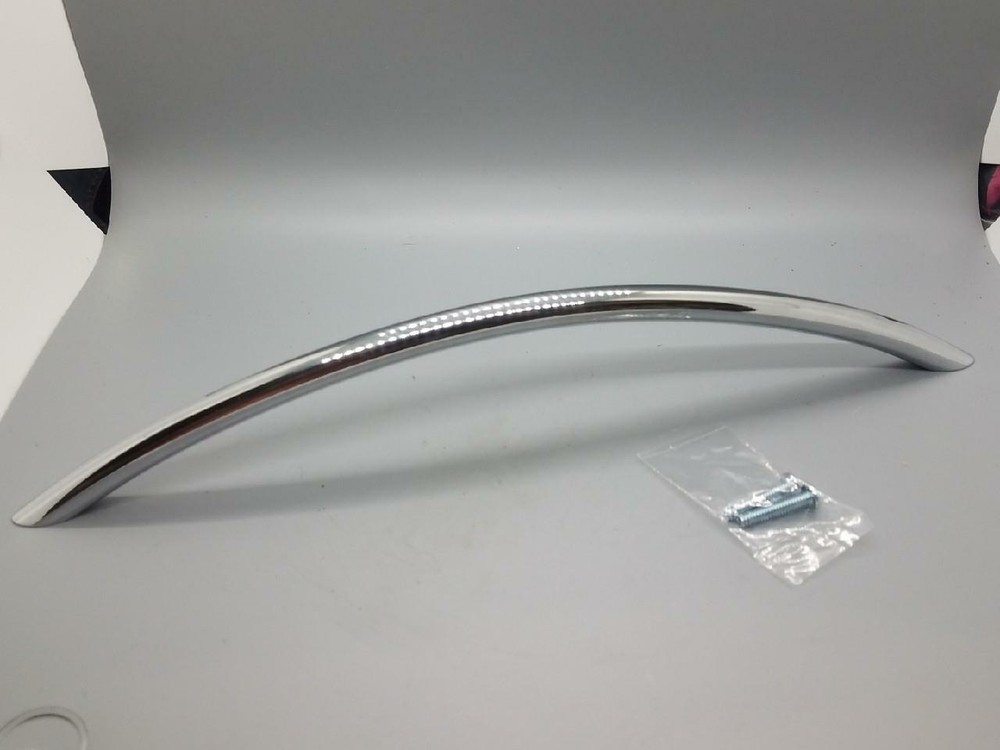 Long Arch Pull 14" Long, 12-3/4" Mount, Polished Chrome w/ Mounting Hardware