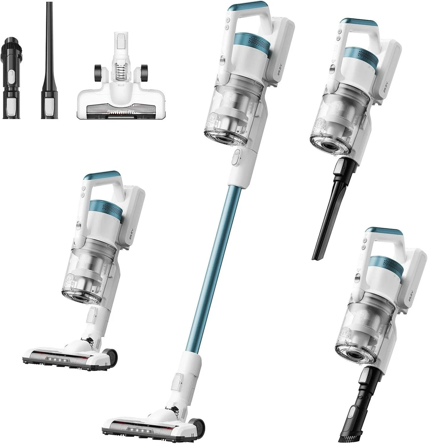 RapidClean Pro NEC280TL Cordless Vacuum, Lightweight, 40-Min Runtime, Pet Hair gallery