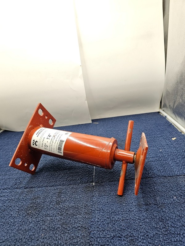 Akron PM110: 12-in Adjustable Jack Post, 3" OD 11 Gauge Grade B - Red gallery