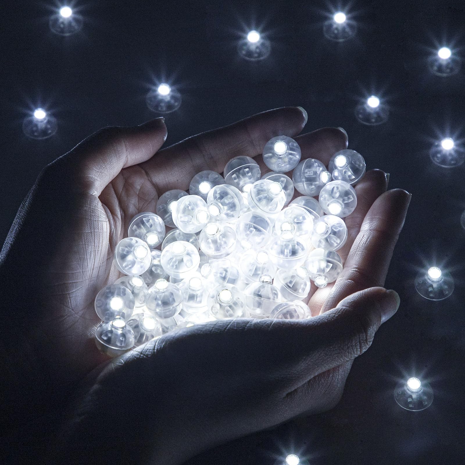 100pcs Balloon Lights,Round LED Ball Lamp for Latex Balloon Paper Lantern Par... gallery
