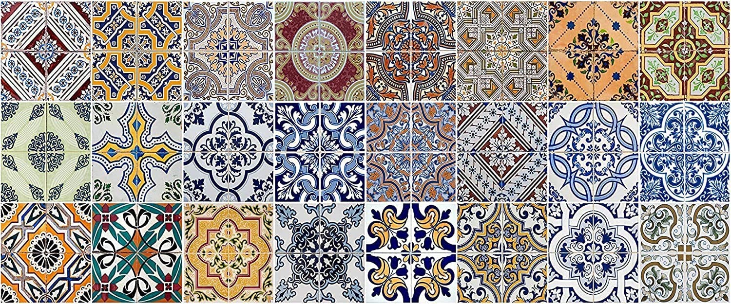 Kitchen Rug Mat Non-Slip and Washable Waterproof Easy to Clean Vinyl Kitchen ... gallery
