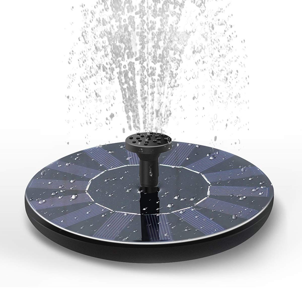 Solar Fountain Water Pump for Bird Bath, New Upgraded Mini Solar Powered Foun... gallery