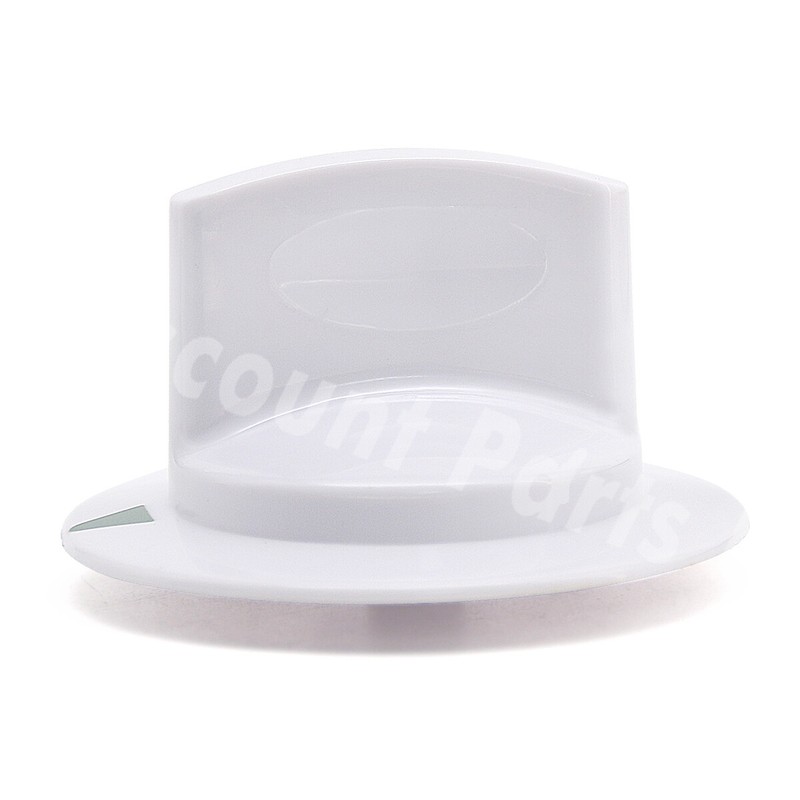 White Dryer Timer Control Knob Fits Ge Electric Hotpoint RCA WE1M652/AP3995164 gallery