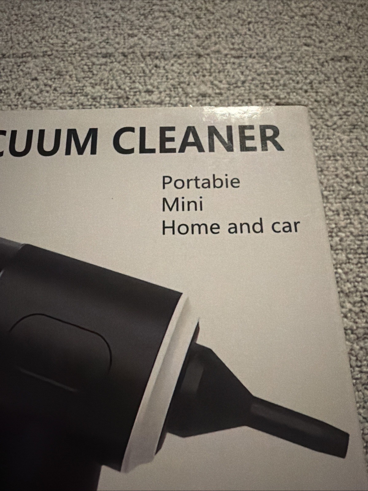 The Perfect Part Handheld Vacuum Cleaner - Black gallery