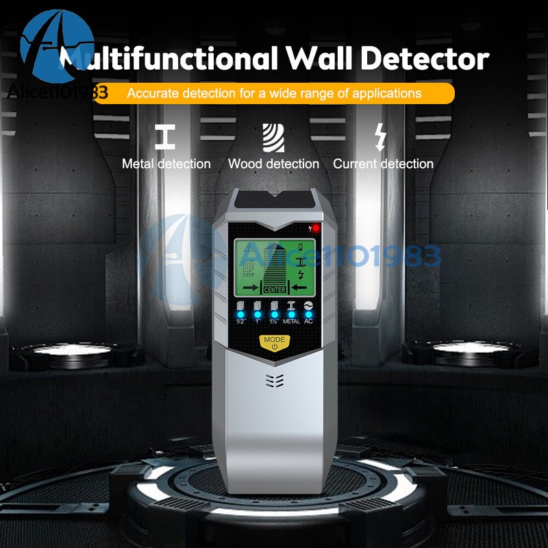 Stud Finder 5 in 1 Multi-Function Wall Stud Sensor Detector with LCD Display gallery