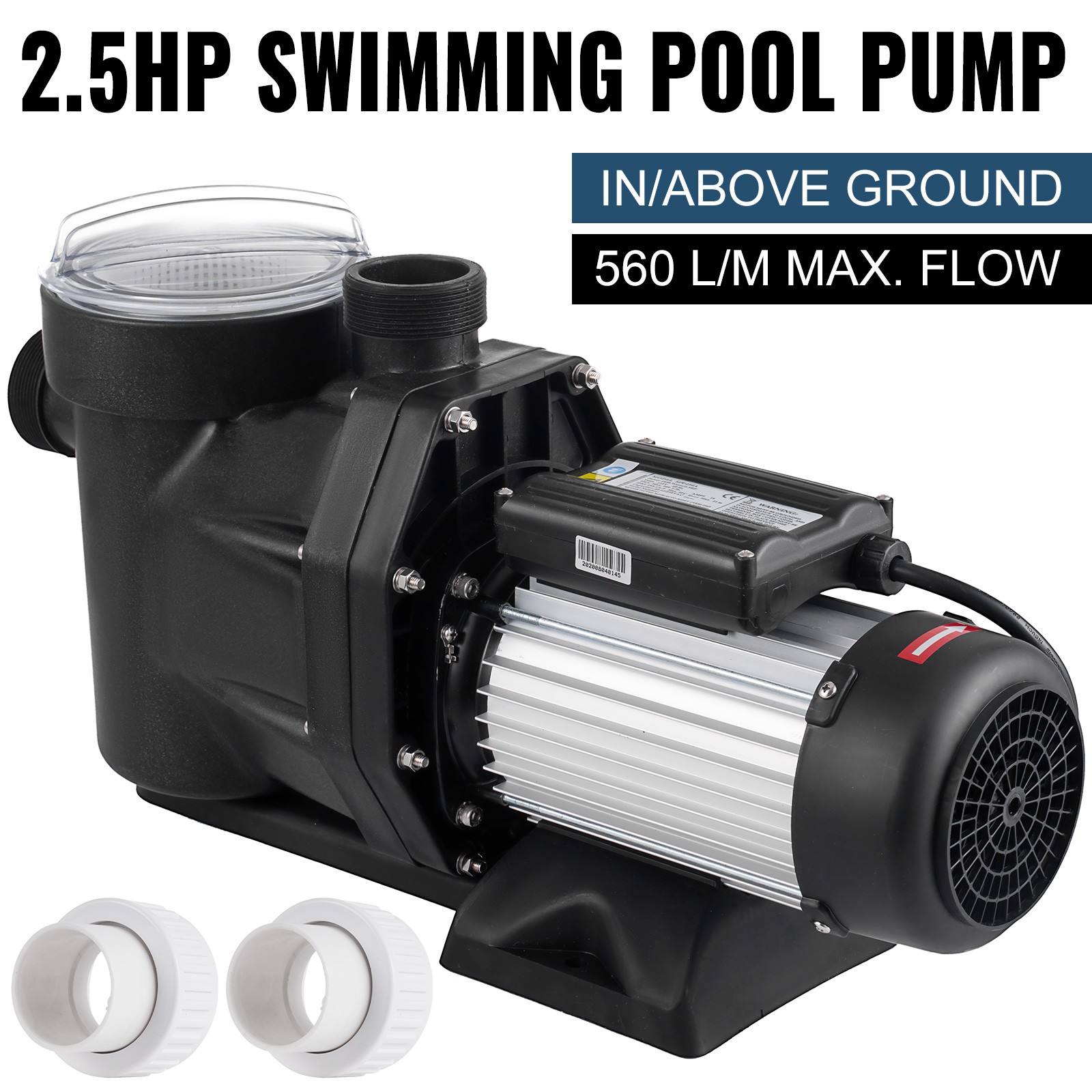 2.5HP Hayward Swimming Pool Pump Sand Filter Pump In/Above Ground Motor Strainer gallery