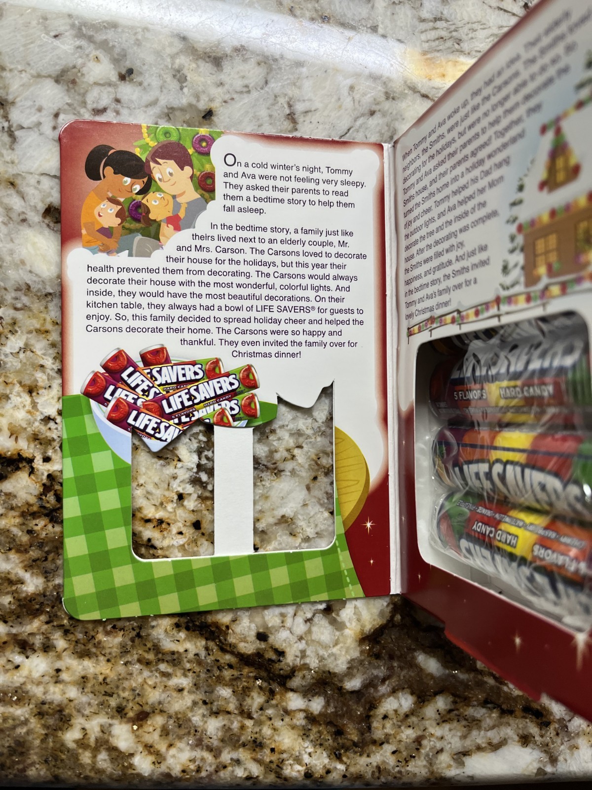 LIFE SAVERS HARD CANDY CHRISTMAS STORYBOOK, 1 Pack, 6.84 oz Each. 6 ROLLS CANDY gallery